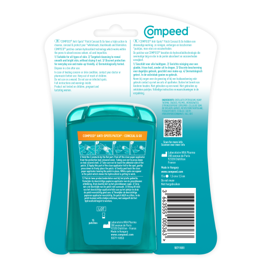 Compeed® Anti-Spots* Conceal & Go